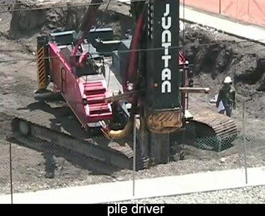 inspector will verify that the pile develops the required blows per inch